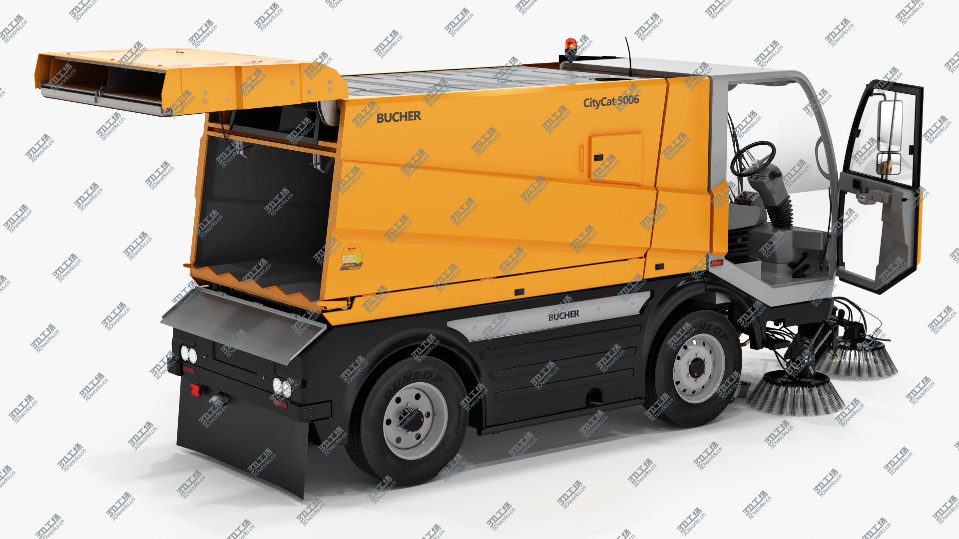 images/goods_img/2021040234/3D Bucher CityCat 5006 Sweeper Truck model/4.jpg